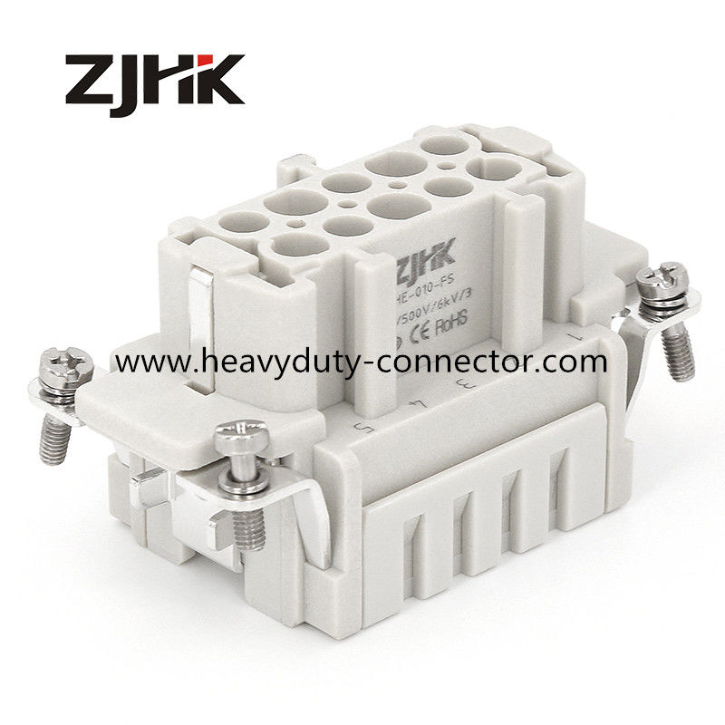 16A 10P FS القيادة الثقيلة للجهاز التوصيلي القفص العصابة الإنهاء استبدال Weidmuller HDC HE Series