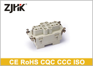موصل HK-006/12-M للخدمة الشاقة ، موصل مستطيل الشكل مطلي بالفضة الصلب